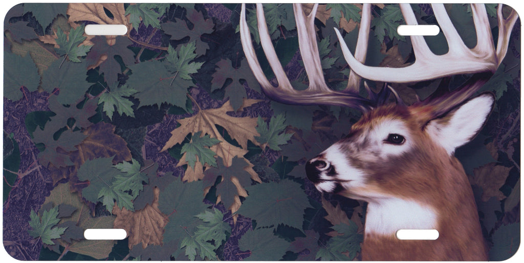 Camo Buck Auto Tag