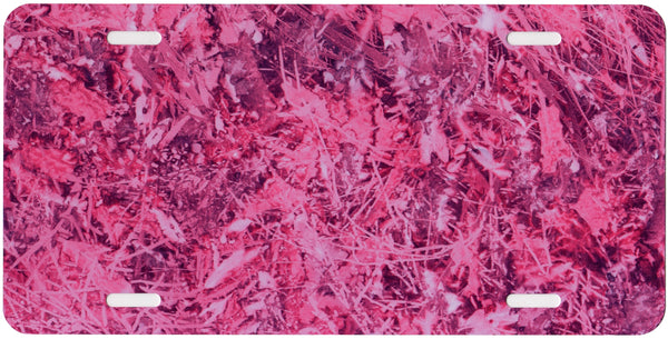 Pink Camo Auto Tag